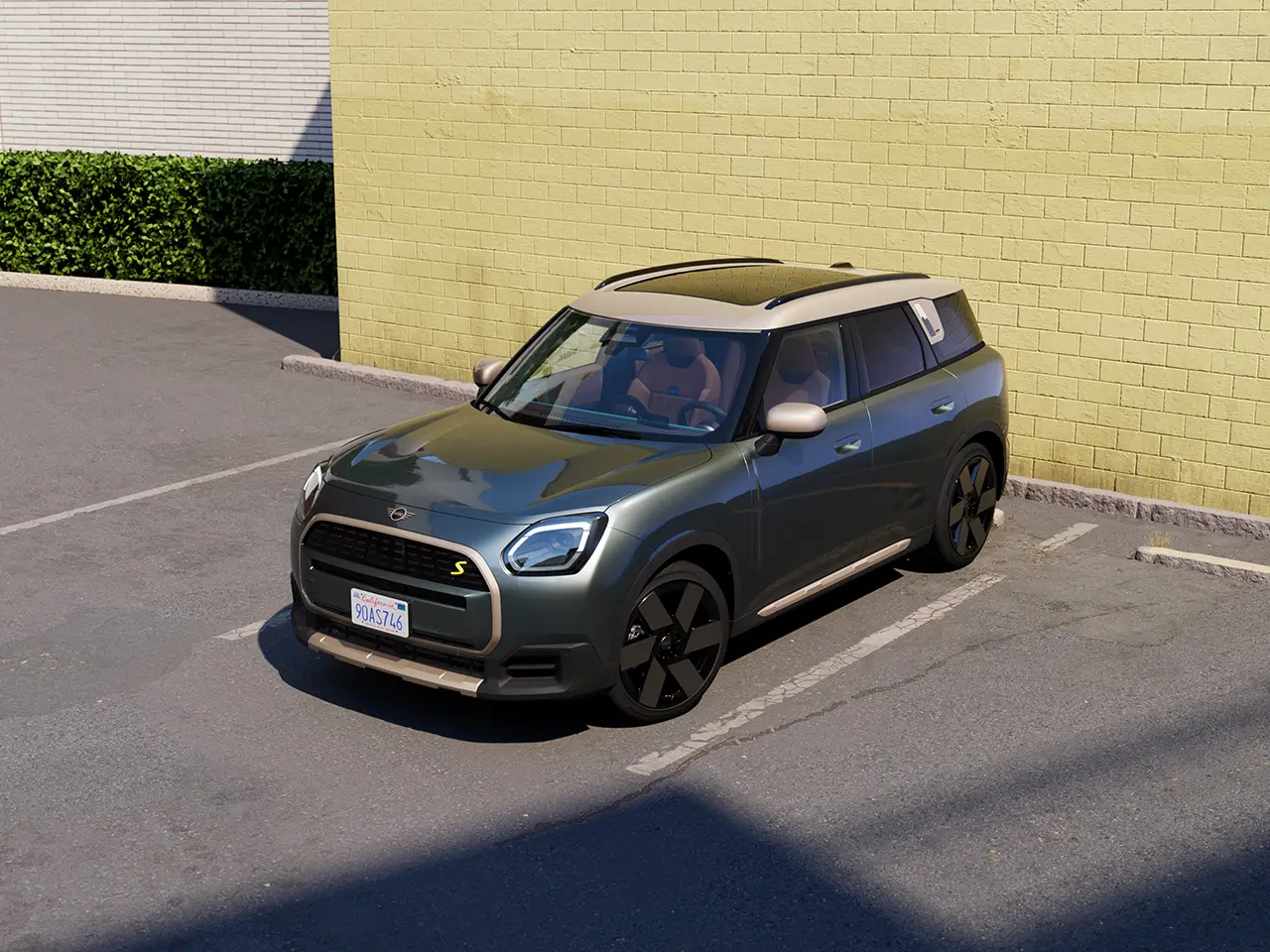 MINI countryman – exterieur – vooraanzicht