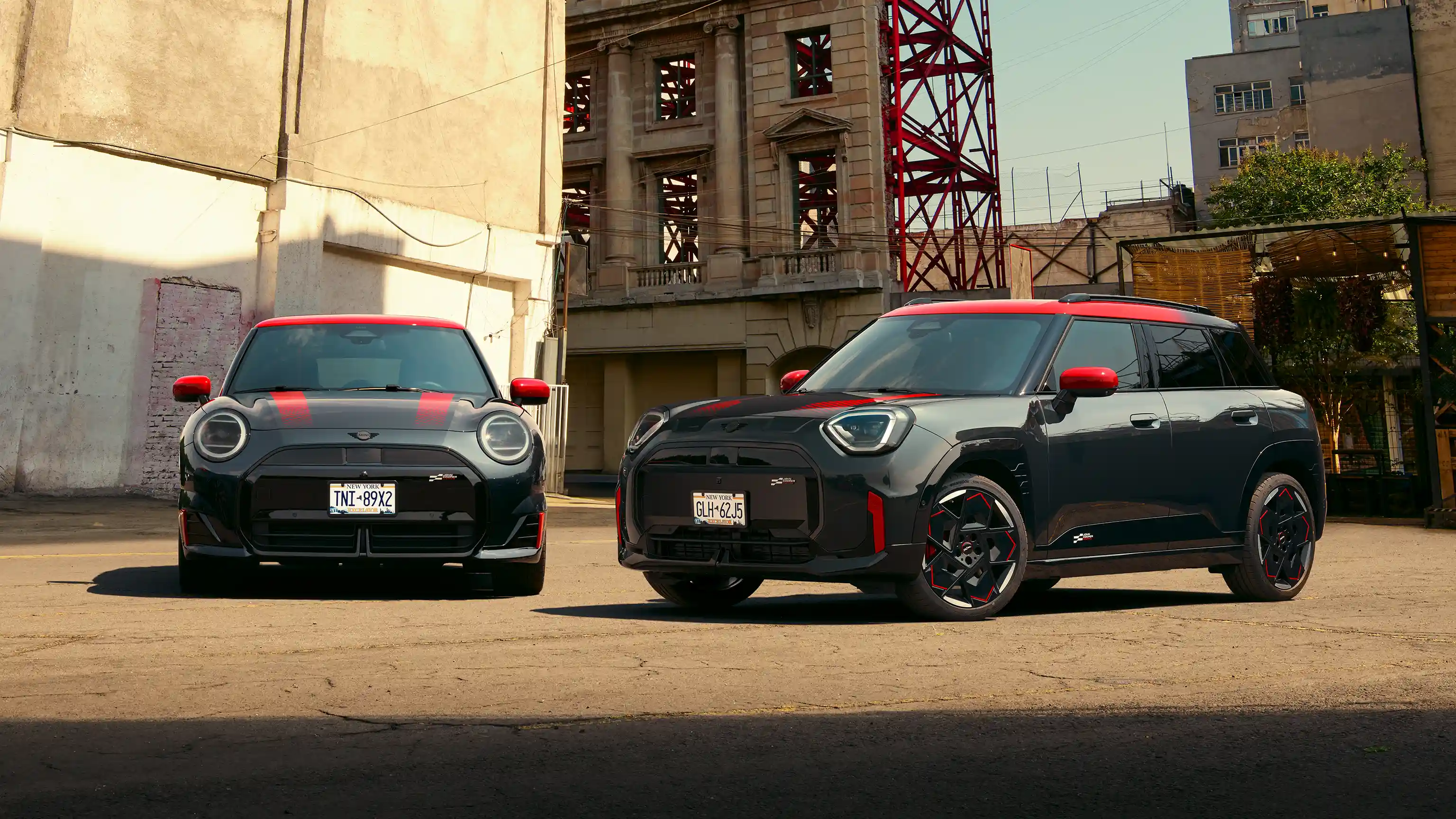 MINI John Cooper Works - Gezinsfoto