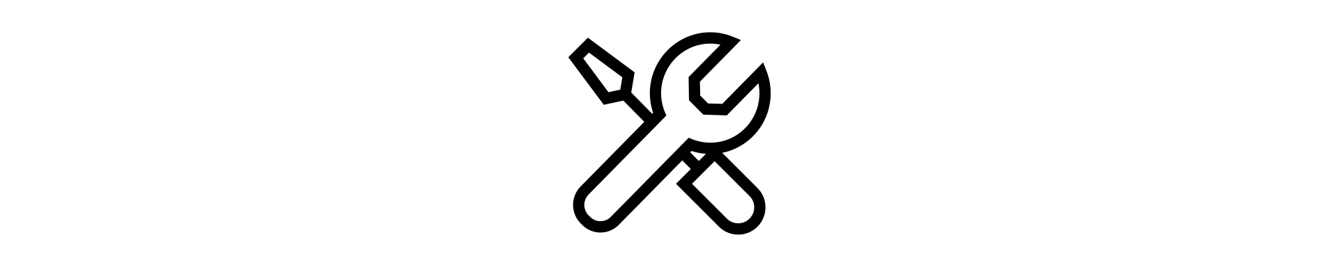 Pictogram gereedschap voor mechanische reparaties